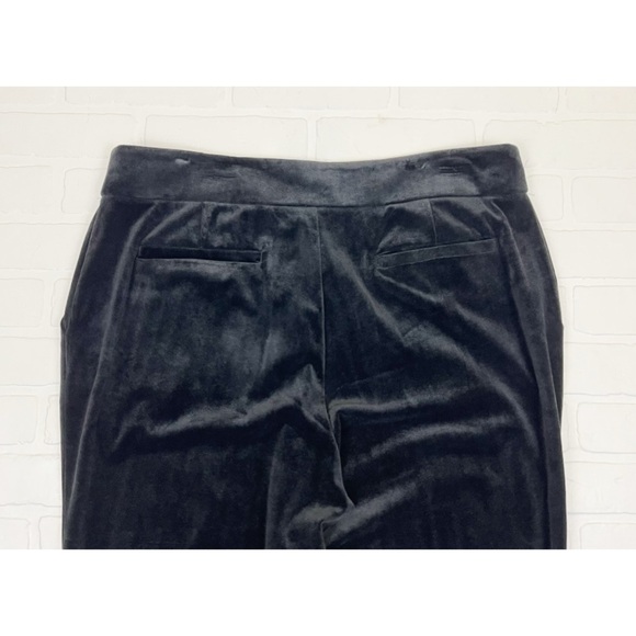 Universal Standard Velvet Farrah Flare Crop Dress Pants Black Size 16 - Picture 7 of 10